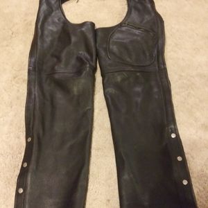 Leather Gallery Motorcycle Men's Chaps